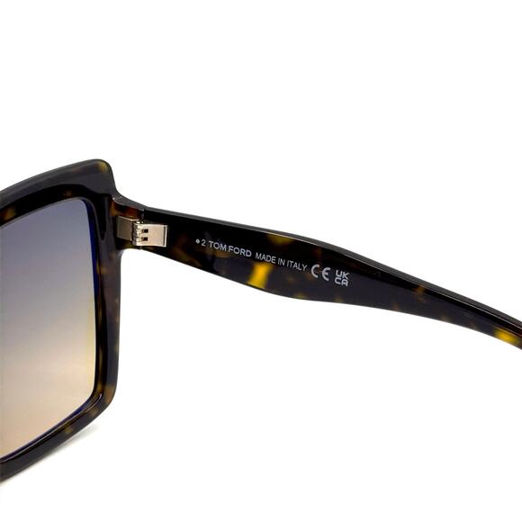 New, TOM FORD Fiore Sunglasses TF1195 52B Authentic